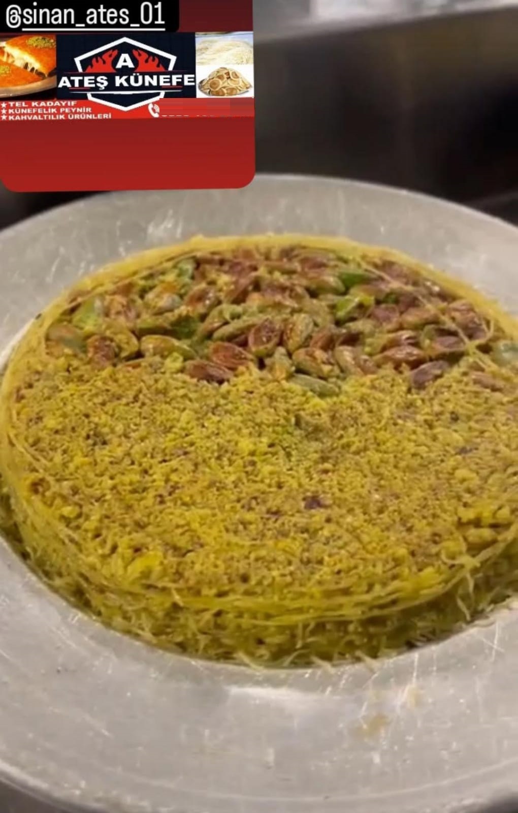 Ateş Pasta Künefe